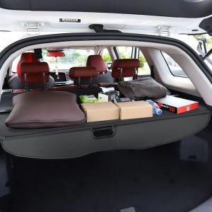 Kofferraumabdeckung passend für Subaru Forester 2014-2019 Vanit LA53 Laderaum Abdeckung Abdeckrollo einziehbar DPL1