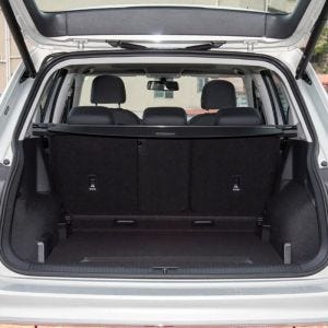 Kofferraumabdeckung passend für VW Tiguan Vanit LA60 Laderaum Abdeckung Abdeckrollo einziehbar DPL1