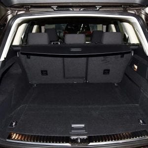 Kofferraumabdeckung passend für VW Touareg 11-18 Vanit LA61 Laderaum Abdeckung Abdeckrollo einziehbar DPL1