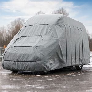 Housse de protection 650x235x270cm camping-car Bâche universelle Vanit Camper ME61 grise DPLN2
