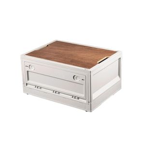 Campingbox stapelbar Vanit CB27 Transportbox 50,5 x 36 x 29,5cm Weiss
