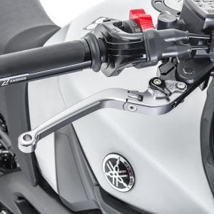 Levier de frein compatible avec Yamaha FZS 1000 Fazer 01-05 V-Trec Safety pliable
