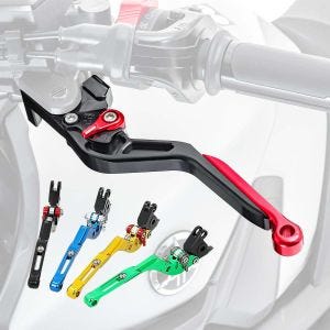 Levier d'embrayage compatible avec Suzuki SV 650 16-24 V-Trec Vario longueur-réglable