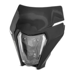 LED Scheinwerfer ECE mit Lampenmaske für KTM EXC / EXC-F / Freeride / Enduro / SMC 14-21 Xdure SW1 schwarz_1
