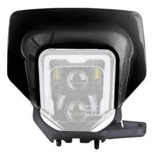 Plaque phare compatible avec Husqvarna 701 Enduro 16-24 Xdure GP1  noir