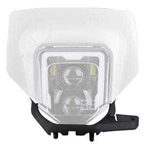 Plaque phare compatible avec Husqvarna 701 Enduro 16-24 Xdure GP1  blanc