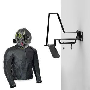 Motorrad Garderobe XGP WH2 Wandhalterung Helmhalter schwarz DNP3