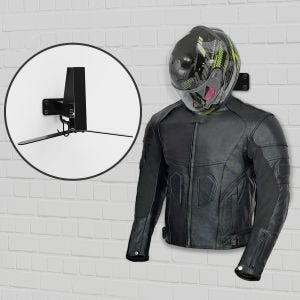 Motorrad Garderobe XGP WH2 Wandhalterung Helmhalter schwarz DNP4