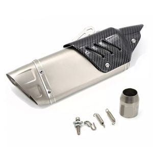 Echappement Silencieux Zaddox M-RR Pot compatible avec Kawasaki Z 650 / RS Inox Titane