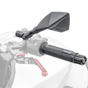 Lenkerspiegel Tomahawk Set für Suzuki GSX-S 1000 / 750 und Griffe LG1 Zaddox S-J1_1