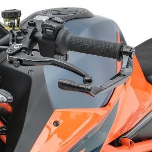 Motorrad Hebelschützer Lever Guard Bremshebel Kupplung Hebelschutz X6 Schwarz DPLB1