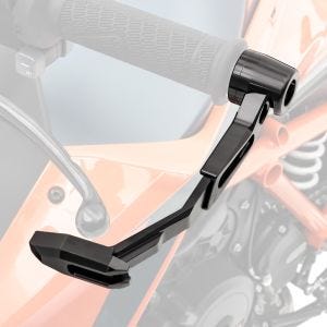Motorrad Hebelschützer Lever Guard Bremshebel Kupplung Hebelschutz X5 Zaddox Schwarz