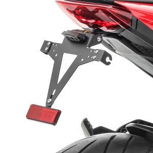 Kennzeichenhalter passend für Ducati Monster 937 21-24 Nummernschildhalter mit Beleuchtung Zaddox WZ01