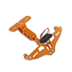 Kennzeichenhalter passend für Motocross, Enduro Nummernschildhalter Zaddox NH2 orange