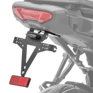 Kennzeichenhalter passend für Yamaha Tracer 9 / GT 21-24 Nummernschildhalter mit Beleuchtung Zaddox