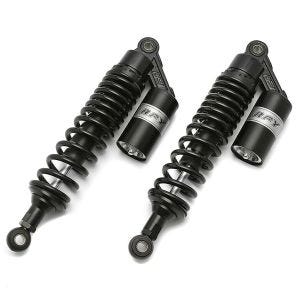Motorrad Stossdämpfer hinten 340mm Federbein Paar Universal Zaddox RS2 schwarz DPLB1