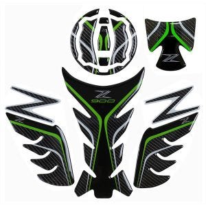 Tankpad set passend für Kawasaki Z 900 17-24 Tankdeckelschutz Zaddox TPS