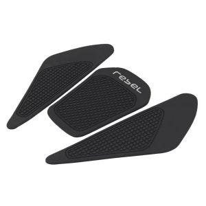 Tankpads passend für Honda Rebel 500 CMX 17-24 Tankschutz Set 3-teilig Zaddox schwarz