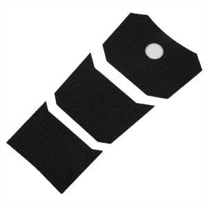 Motorrad Tankpad Fishbone Zaddox TF23 Tankschutz Aufkleber universal schwarz