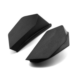 Ailerons de carenáge compatible avec Motocross, Enduro Winglets Zaddox KB1 noir