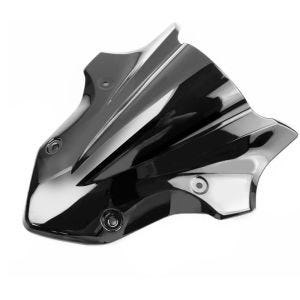 Windschild passend für Kawasaki Z 900 17-19 Windschutz Racingscheibe Zaddox WY4 schwarz