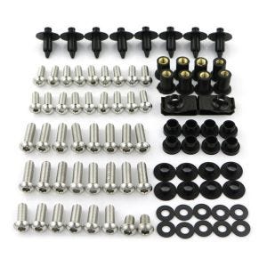 Jeu de vis de carénage en inox compatible avec Honda CBR 1000 RR Fireblade 04-05 vis carrosserie Zaddox