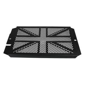 Kühlerabdeckung passend für Triumph Street Twin 19-22 Kühlergrill Zaddox KM34 schwarz